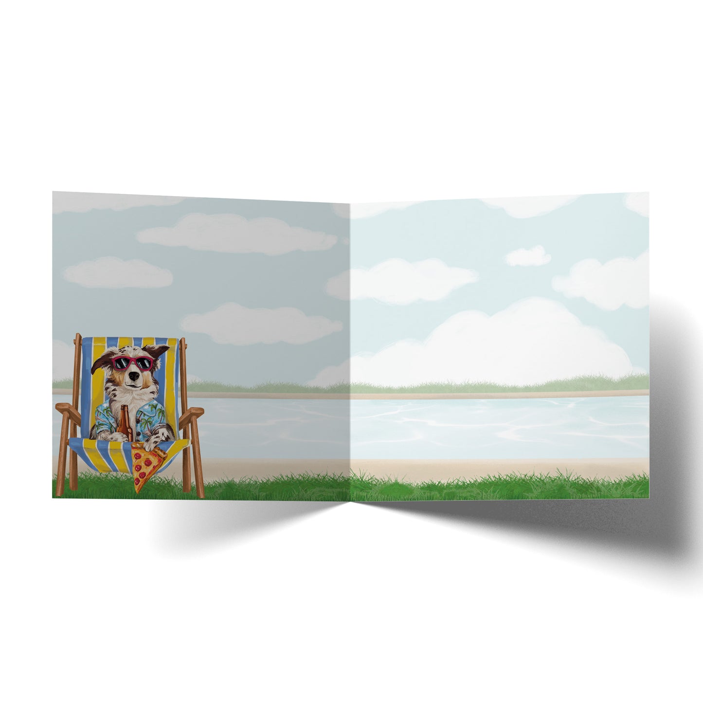 Greeting Card Put Your Feet Up