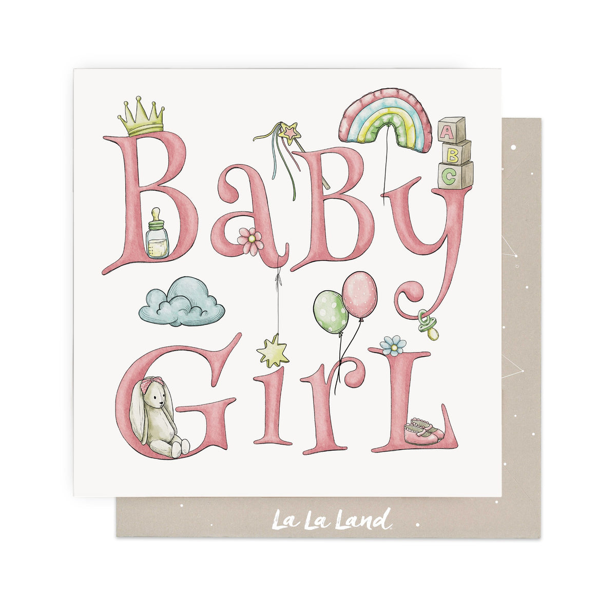 Greeting Card Baby Girl