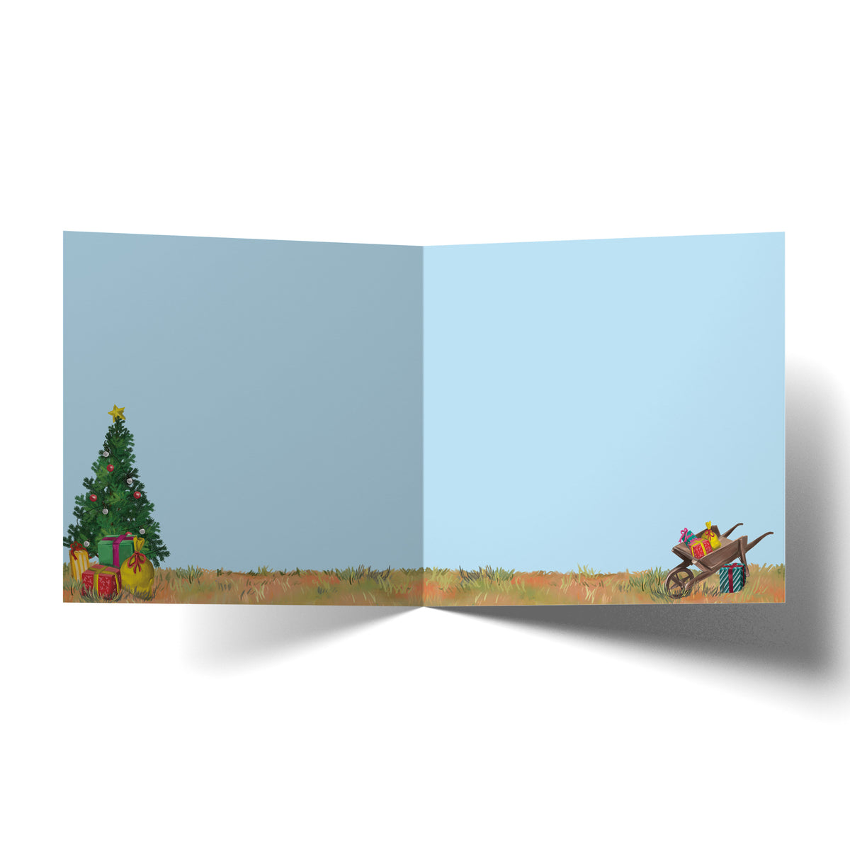Greeting Card Hoppy Christmas