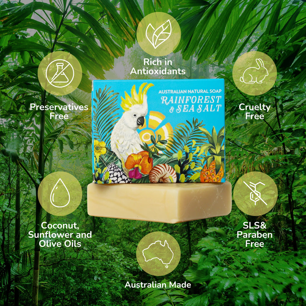 
                      
                        Australian Natural Soap Rainforest & Sea Salt
                      
                    