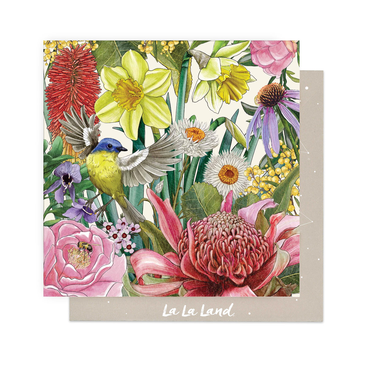 Greeting Card Royal Botanic Gardens Victoria Florals