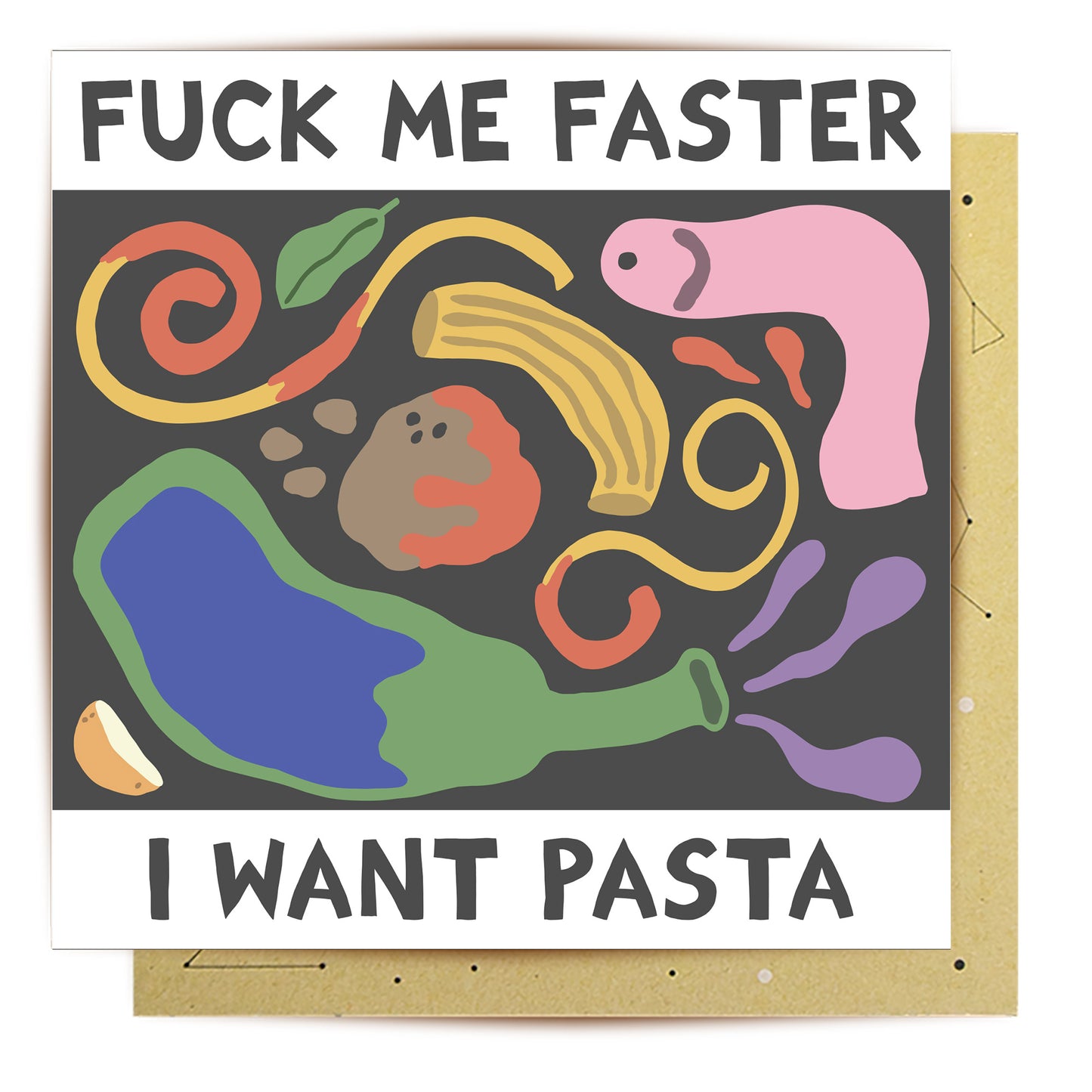 Greeting Card Fuck Me Faster