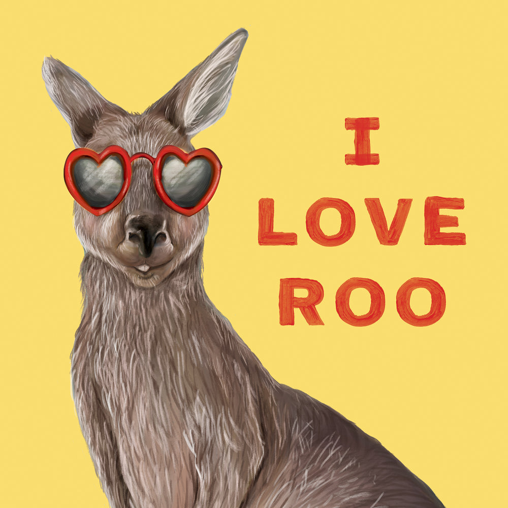 
                      
                        Greeting Card I love roo
                      
                    