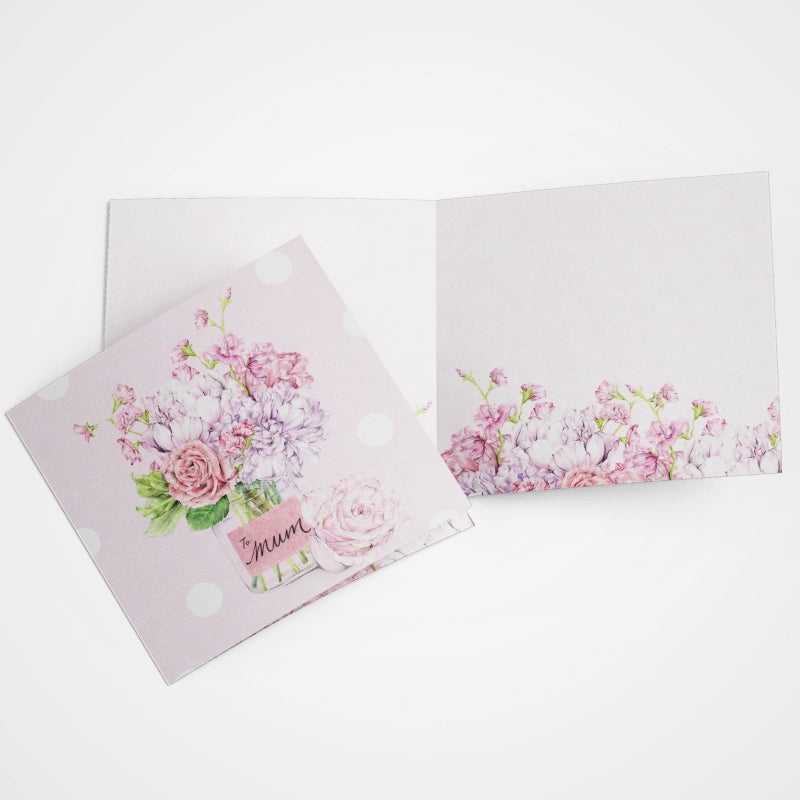 Greeting Card Mother's Bouquet