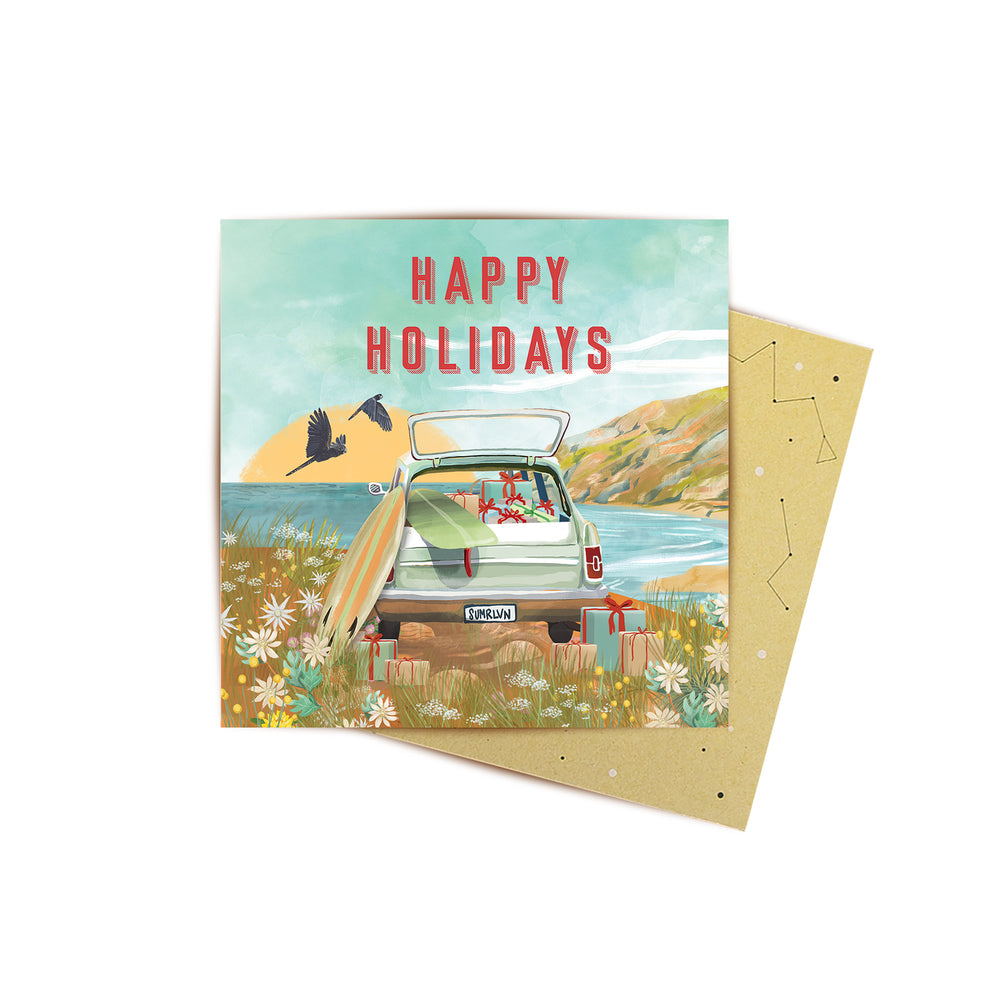 Mini Card Christmas By The Coast