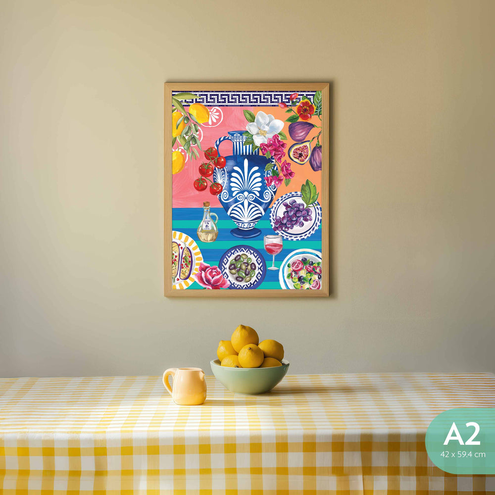 Art Print Mediterrarean Summer