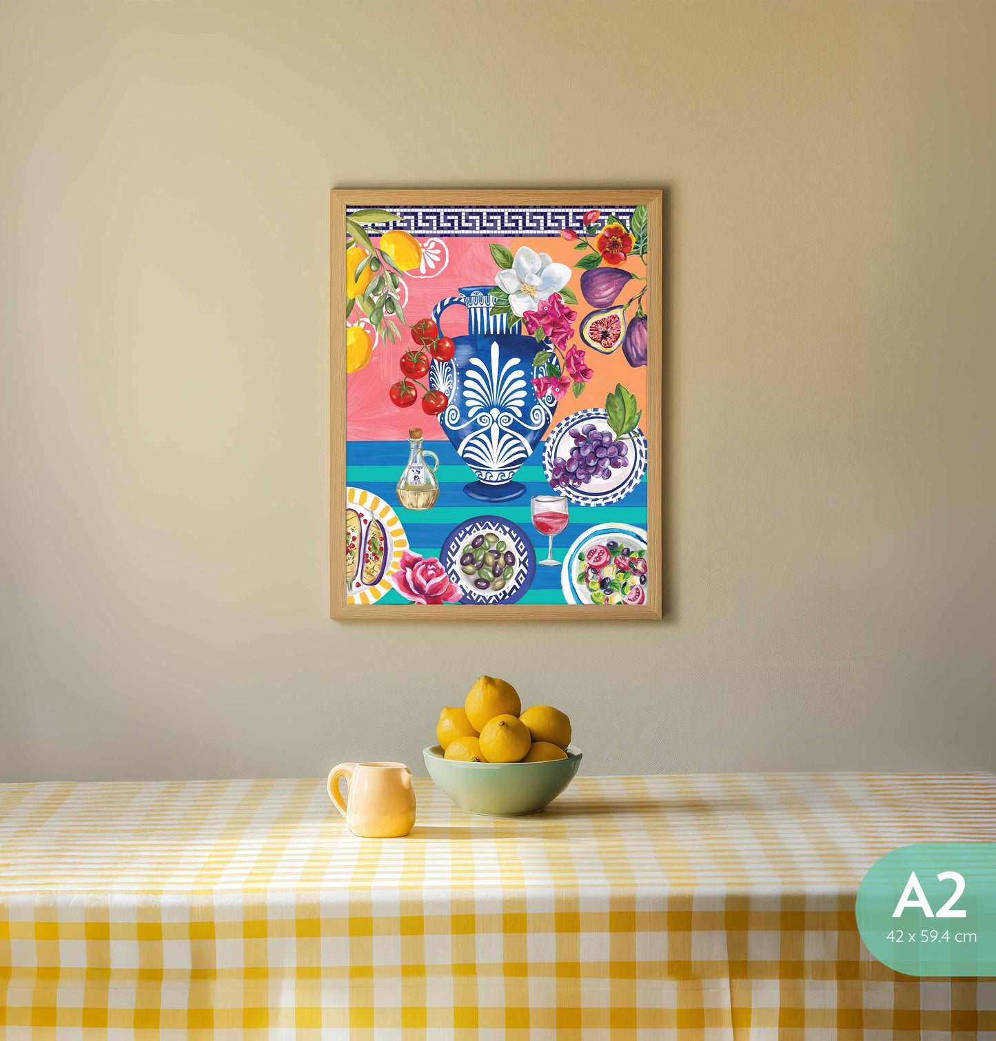 Art Print Mediterrarean Summer