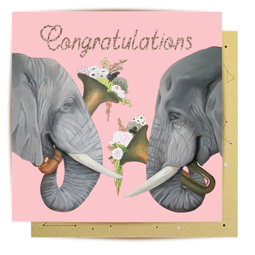 
                      
                        Greeting Card  Wedding Trumpets
                      
                    