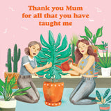 Greeting Card Plant Mum