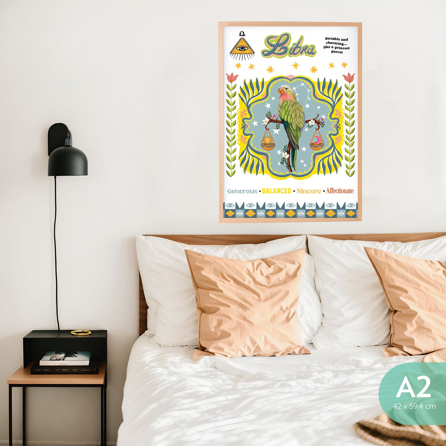 Art Print Aussie Astrology Libra