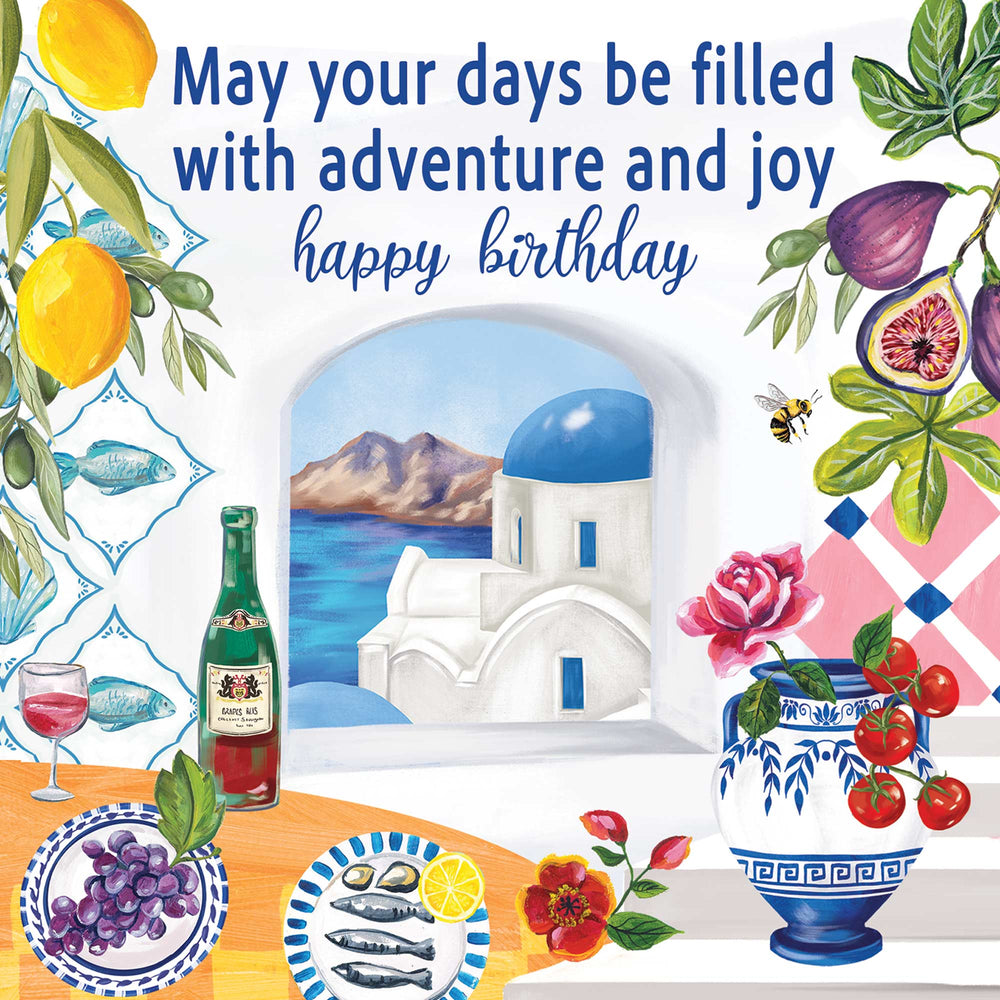 
                      
                        Greeting Card Mediterranean Adventures
                      
                    