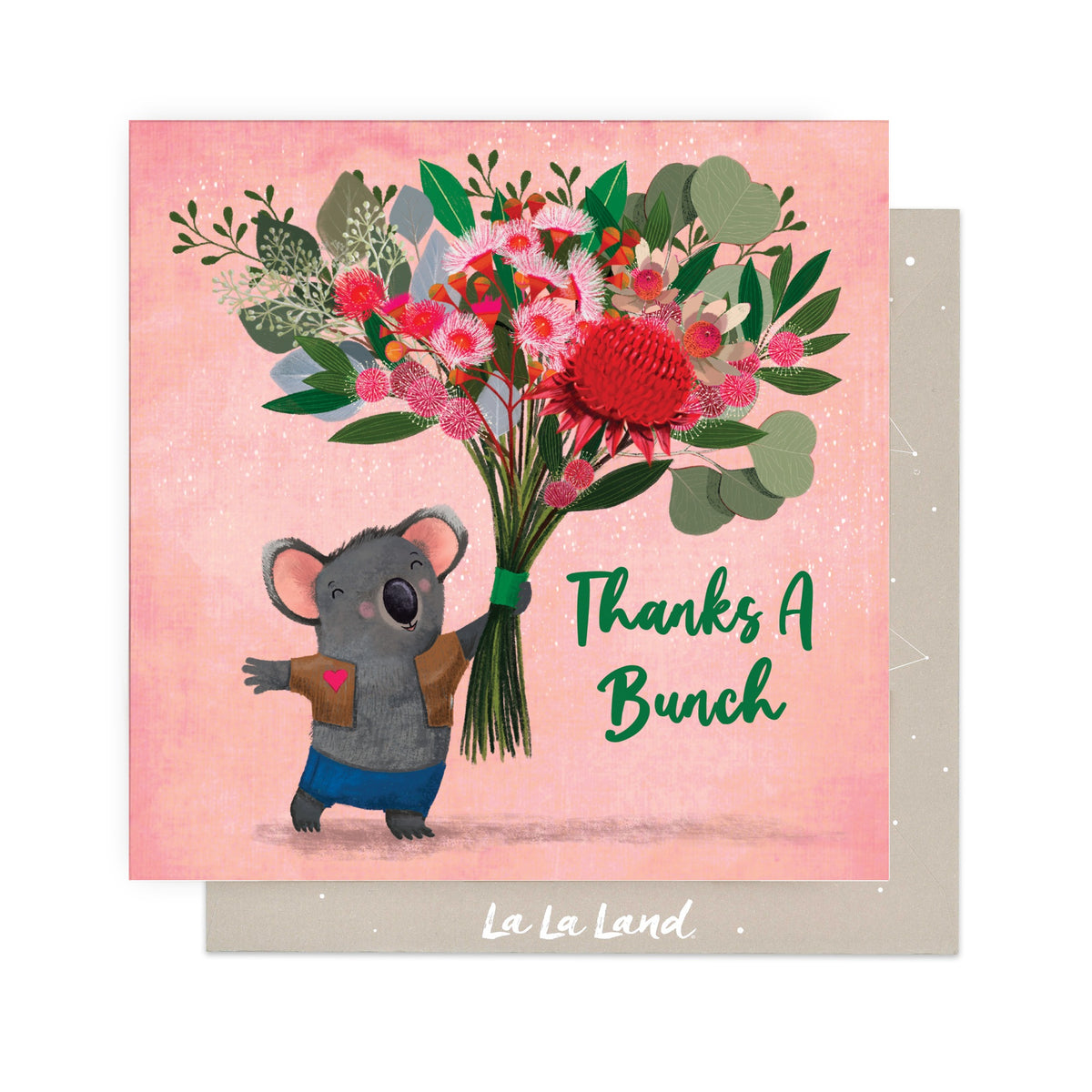 Greeting Card Koala Bouquet