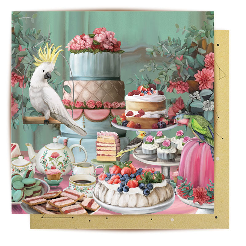 
                      
                        Greeting Card Lavish Tea Party
                      
                    