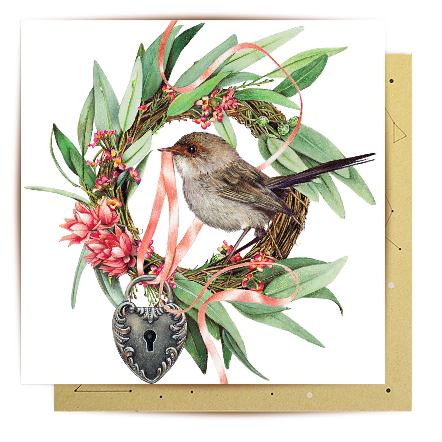 Greeting Card Superb Fairy Wren