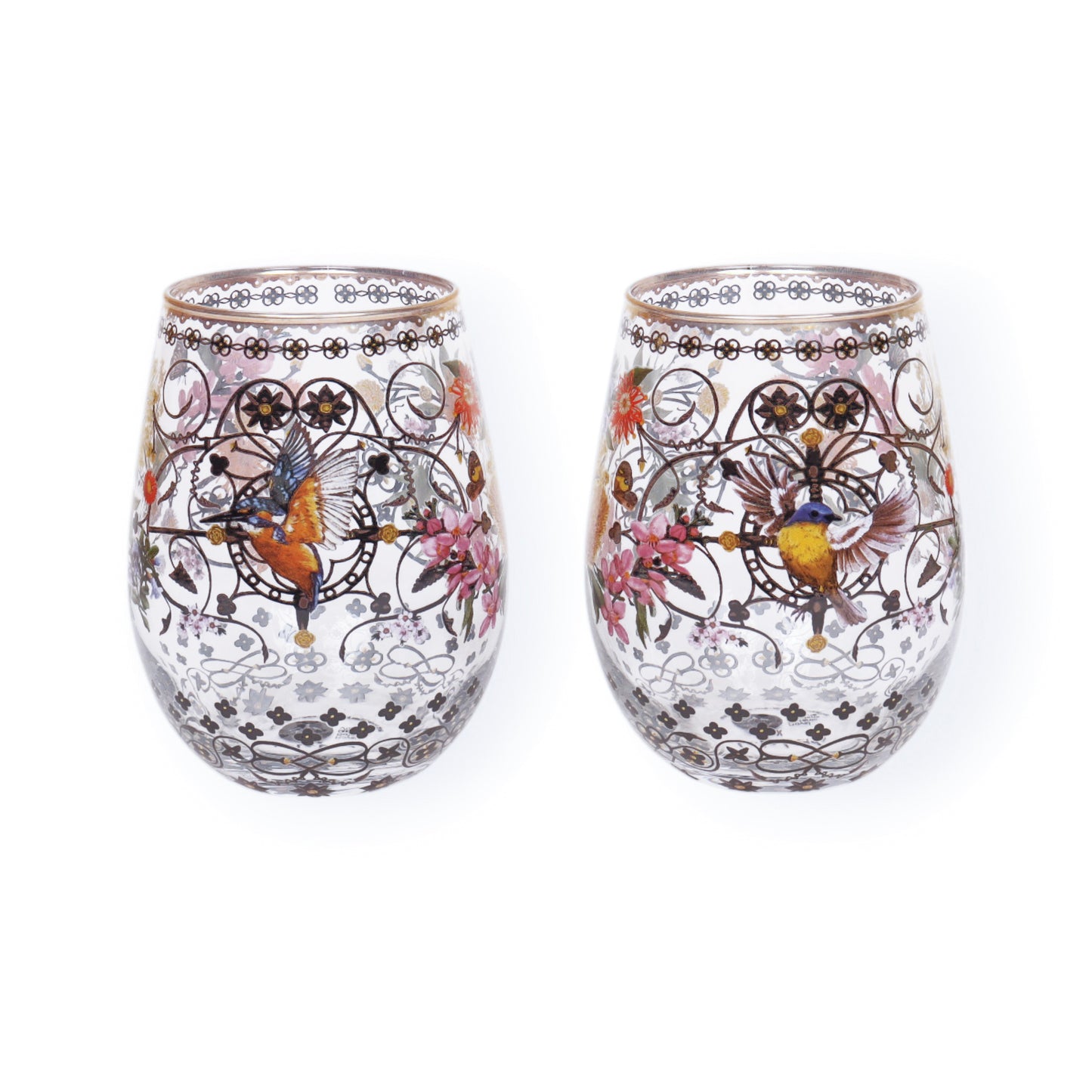 Glass Tumbler Large Set Royal Botanic Gardens Victoria (Set of 2)