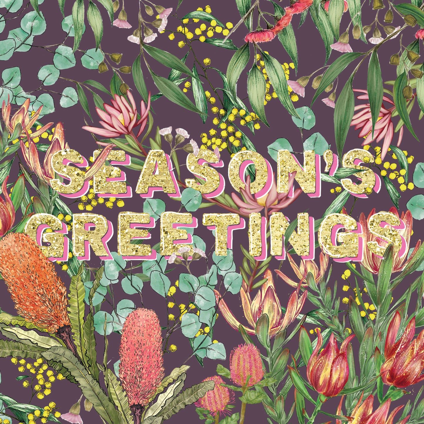 Greeting Card Season's Greeting Native