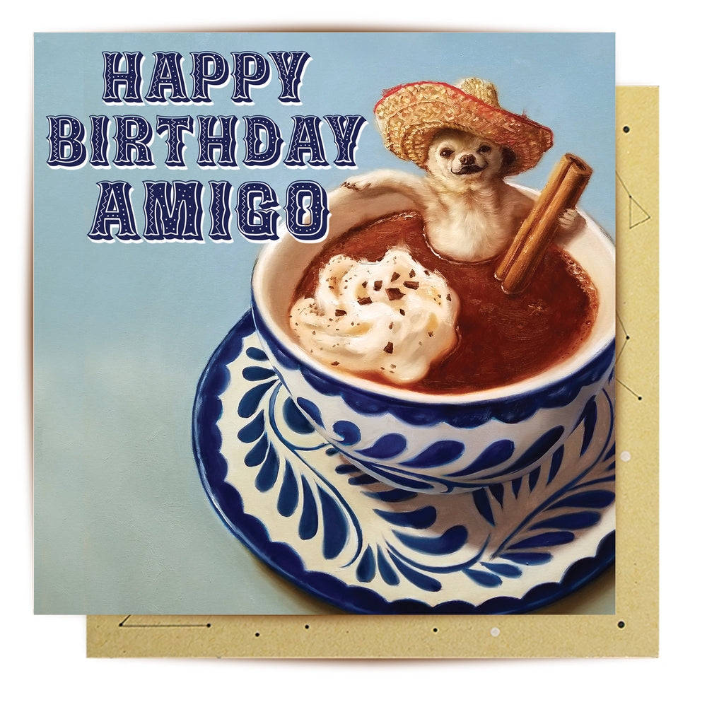 Greeting Card Mexican Hot Chocolate