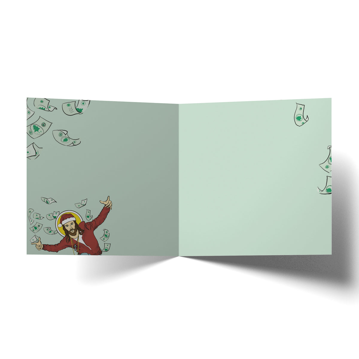 Greeting Card Gangster Jesus