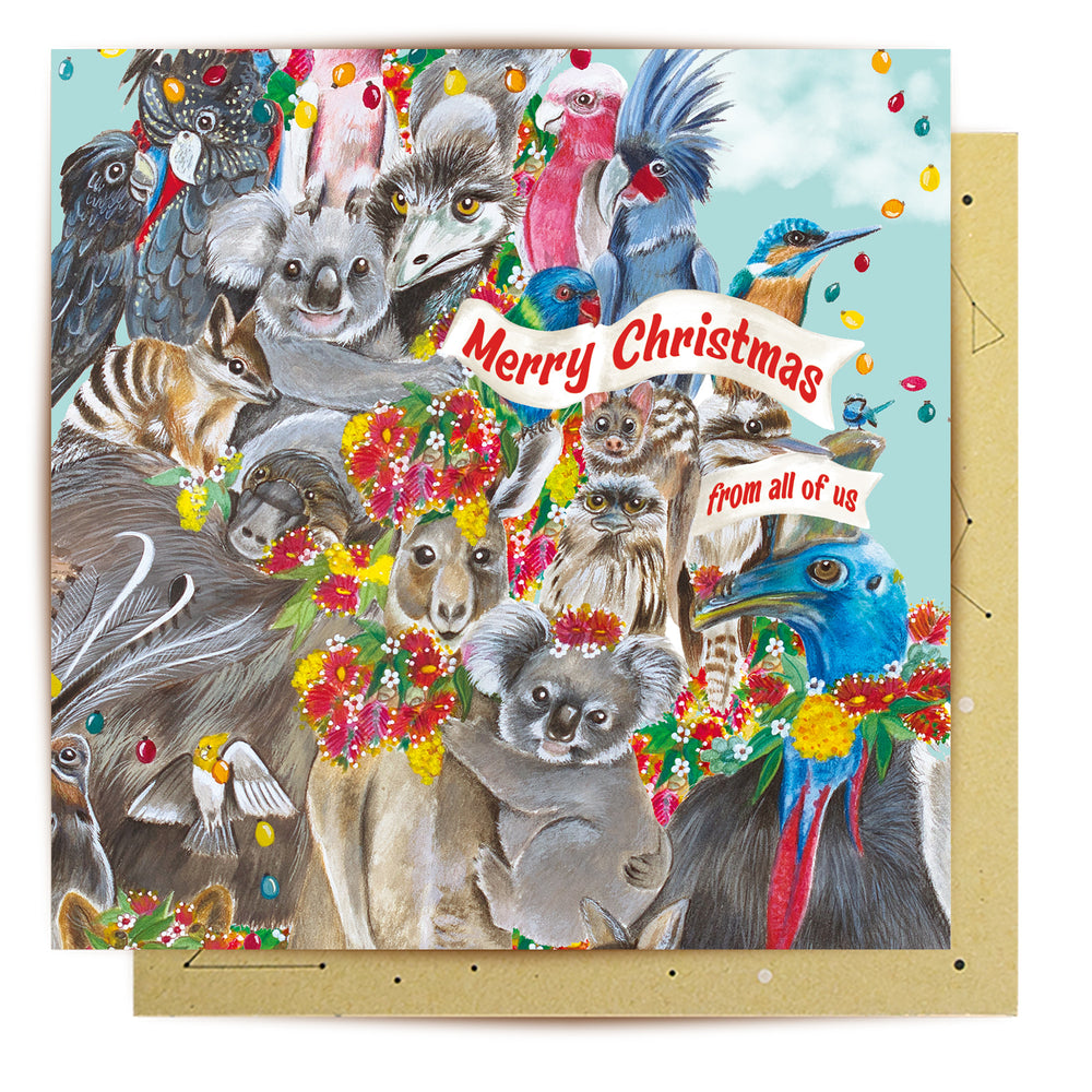 
                      
                        Greeting Card Christmas Gathering
                      
                    