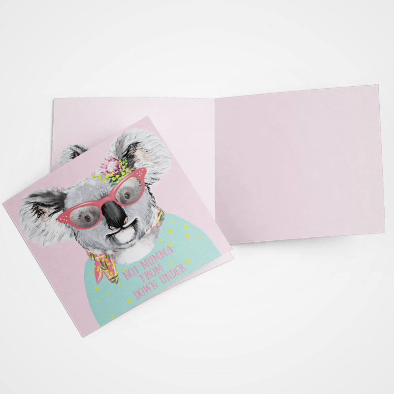 Greeting Card Mumma From Down Under