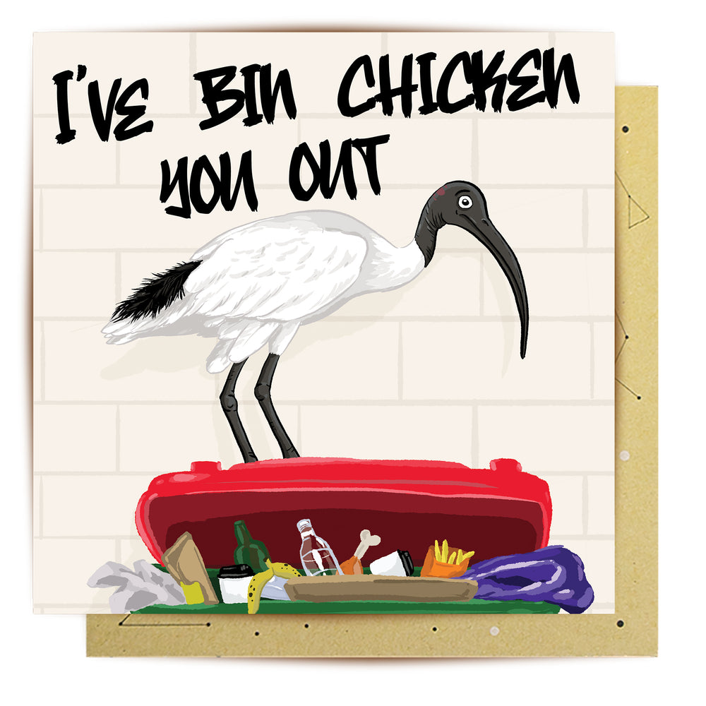 
                      
                        Greeting Card Chicken You Out
                      
                    