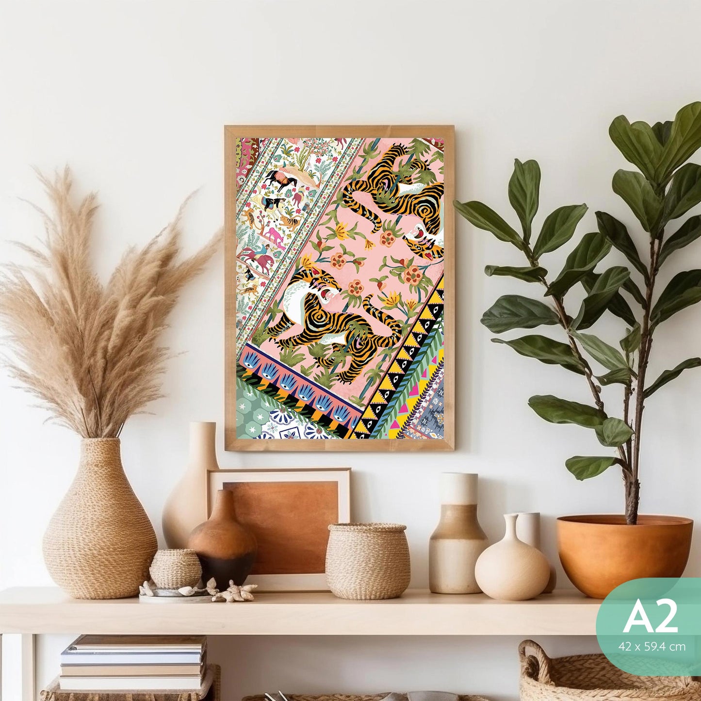 Art Print Journey Beyond Reveries Pattern