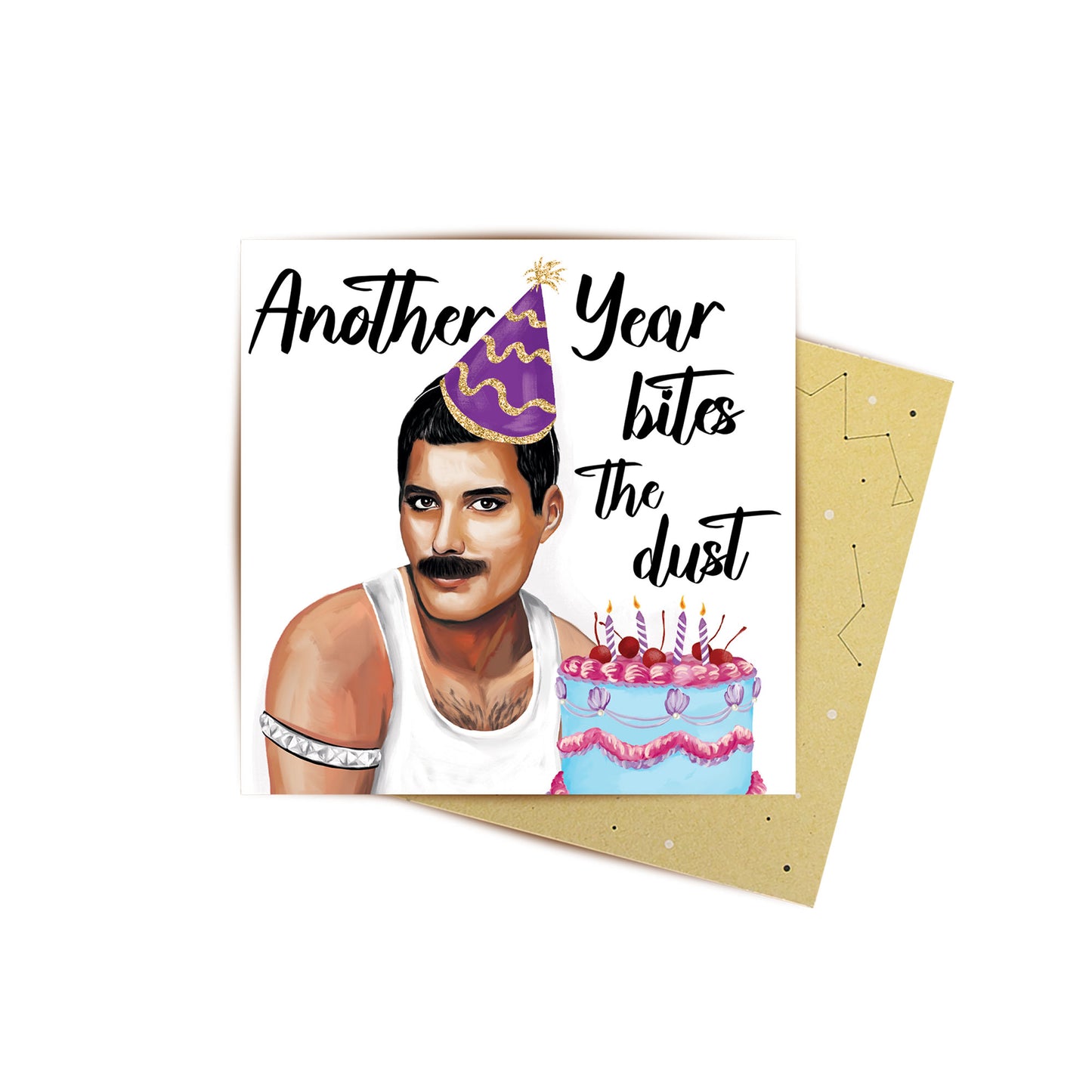 Mini Card Another Year Bites The Dust