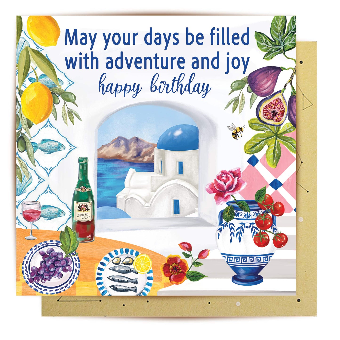 Greeting Card Mediterranean Adventures