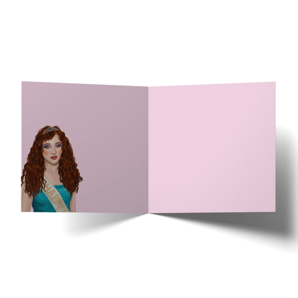 Greeting Card Happy Birthday Babe