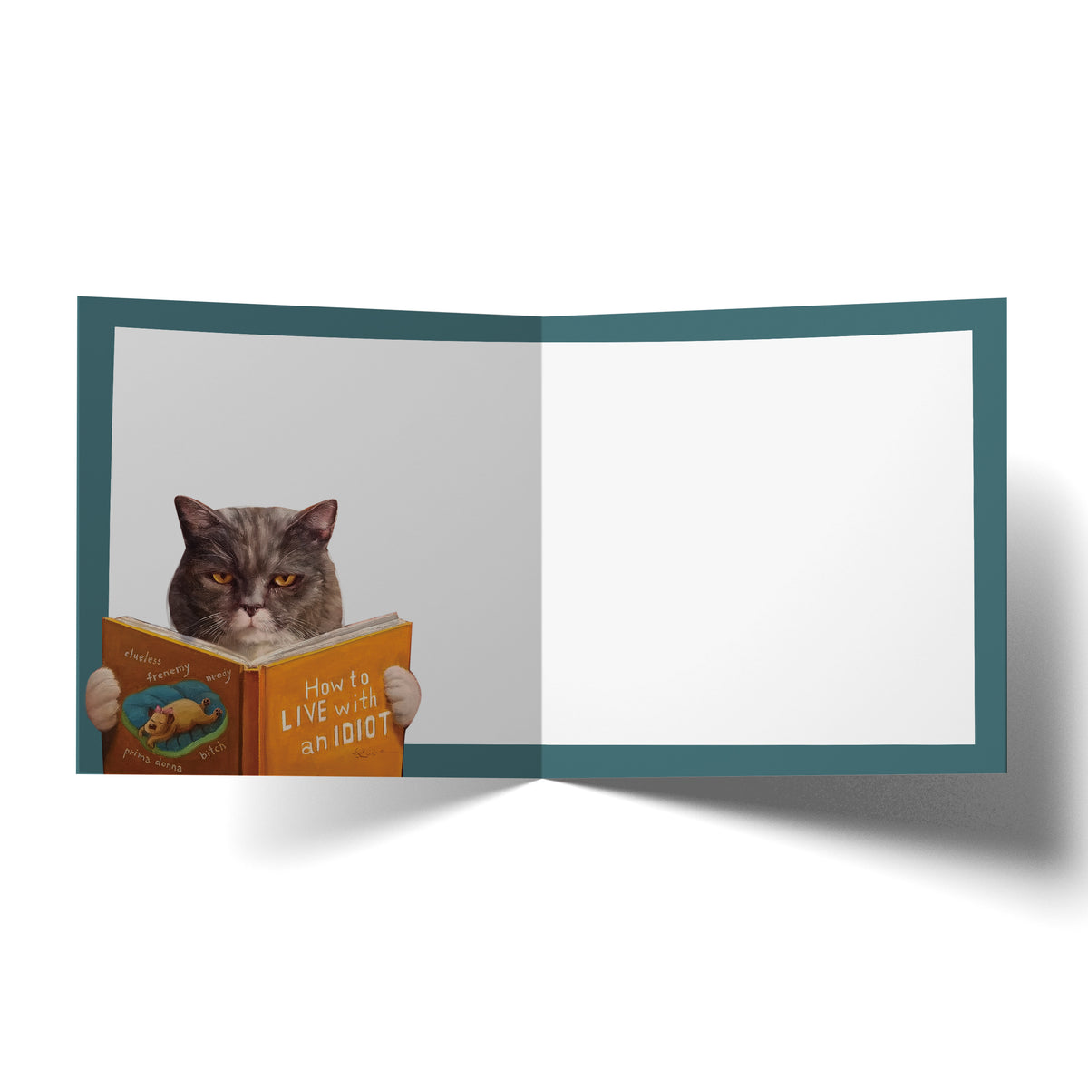 Greeting Card How To Cat