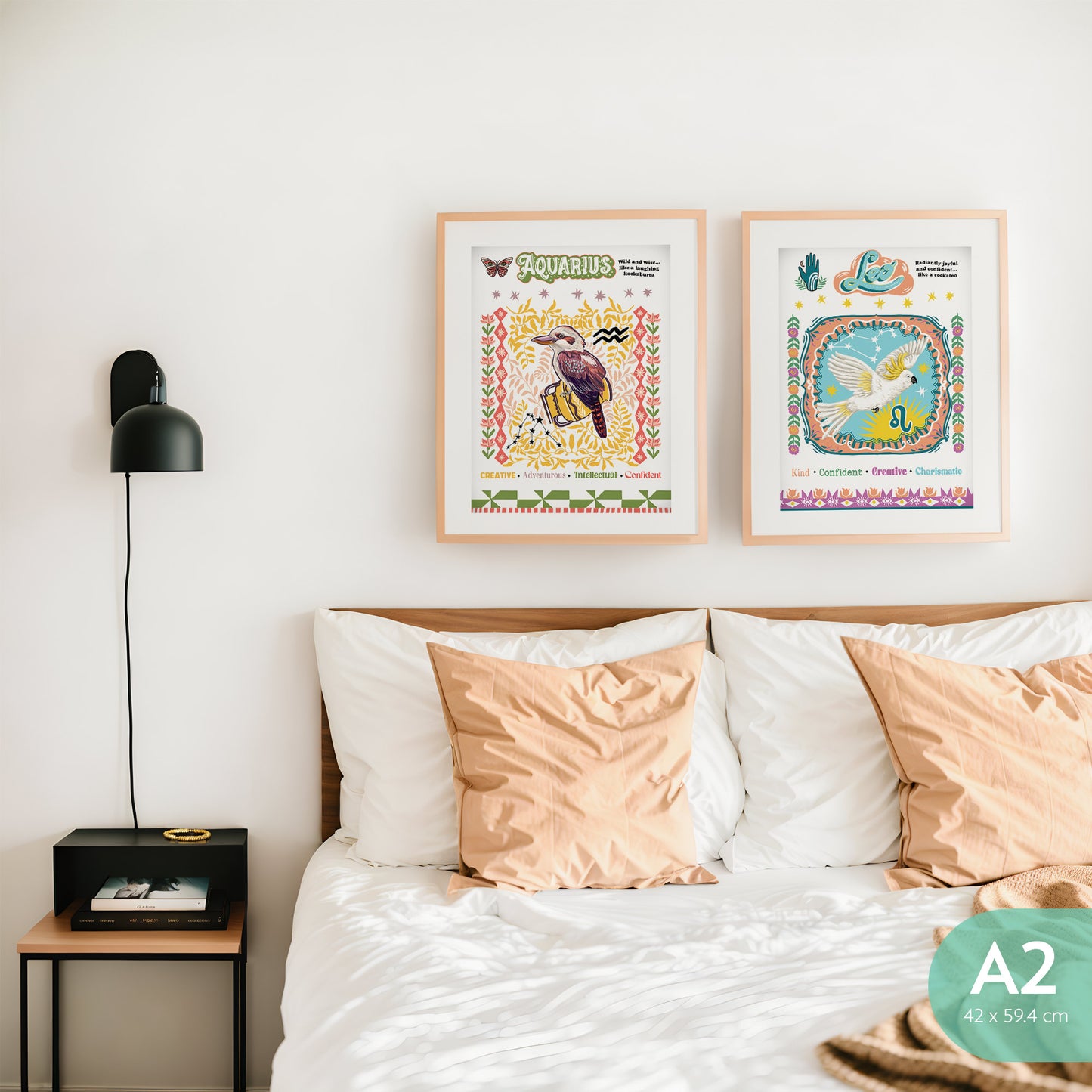 Art Print Aussie Astrology Leo