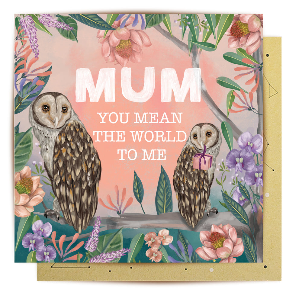 Greeting Card You Mean The World