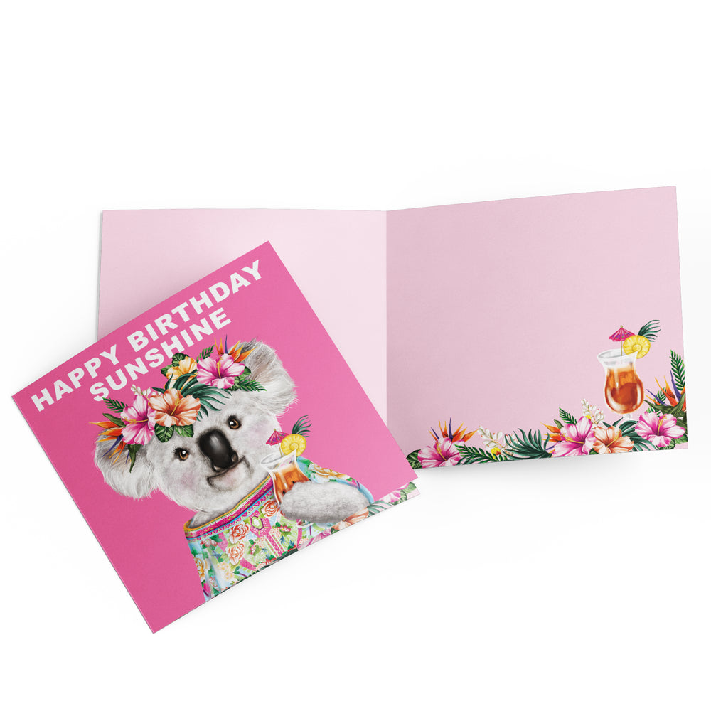 
                      
                        Greeting Card Happy Birthday Sunshine Koala
                      
                    