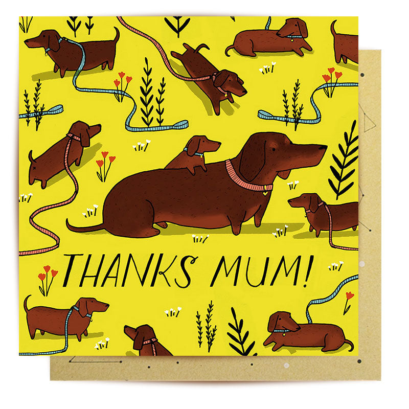 
                      
                        Greeting Card Daschund Mum
                      
                    