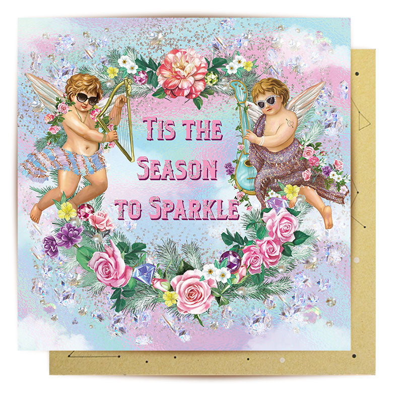 Greeting Card Season To Sparkle