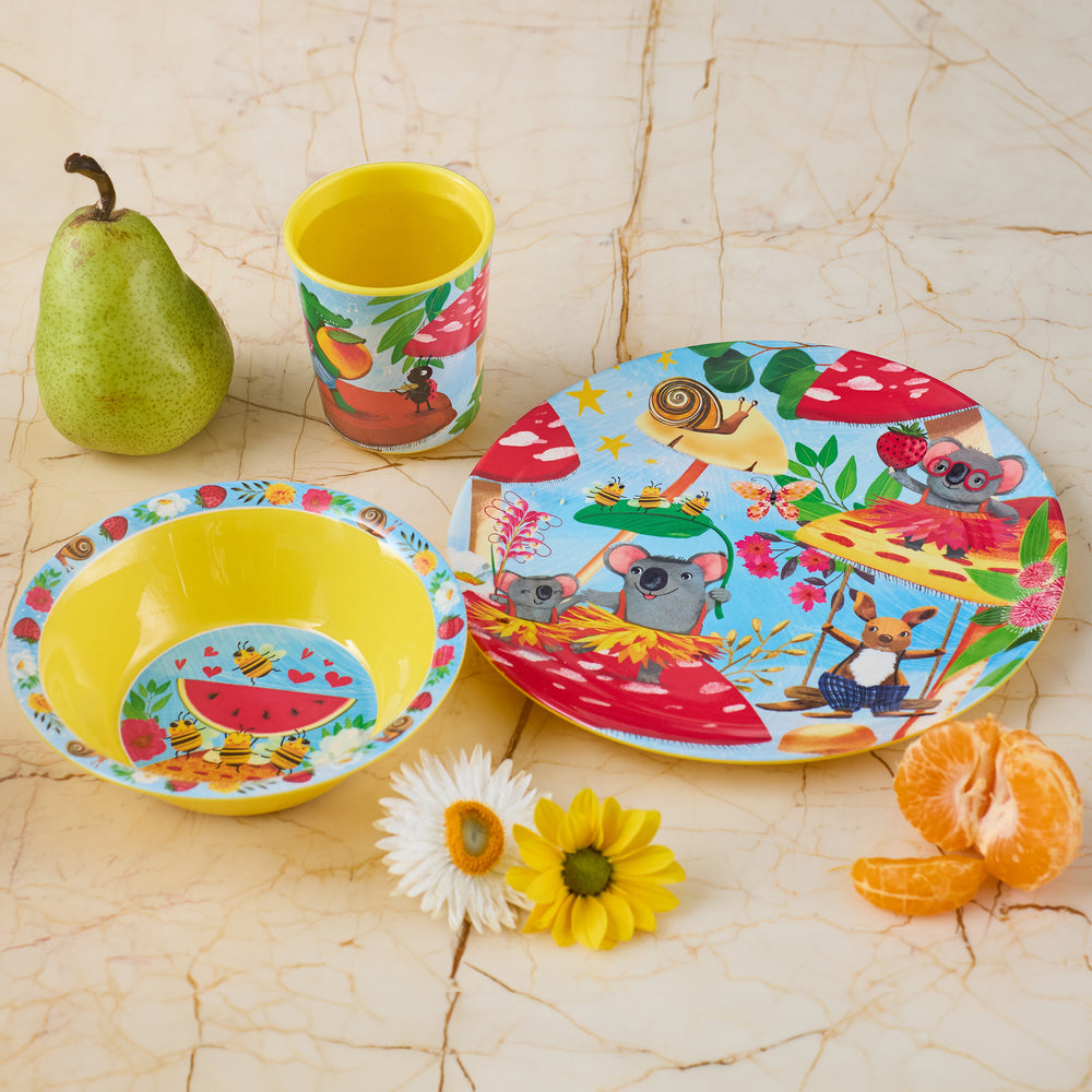 
                      
                        Children's Melamine Set Bush Party
                      
                    