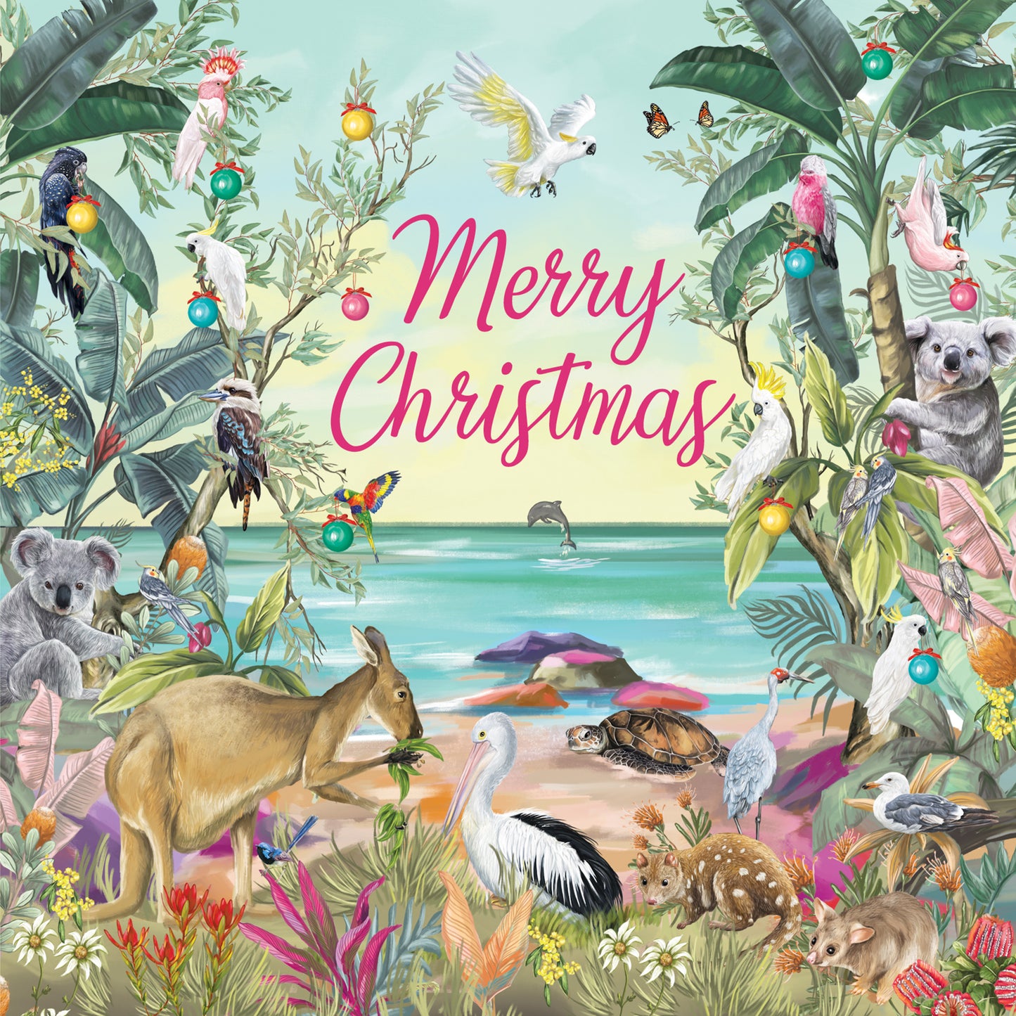 Greeting Card Nature Dwelling Christmas