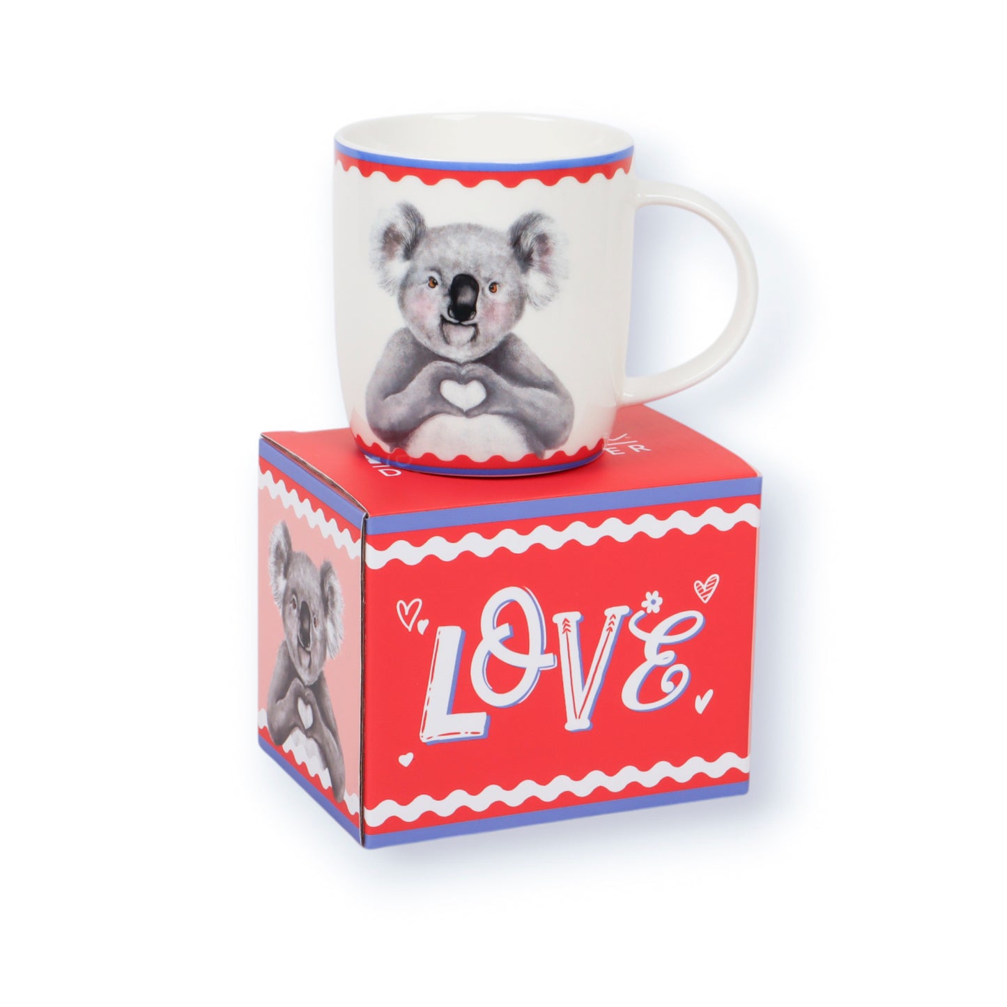 Mug Heart Koalas