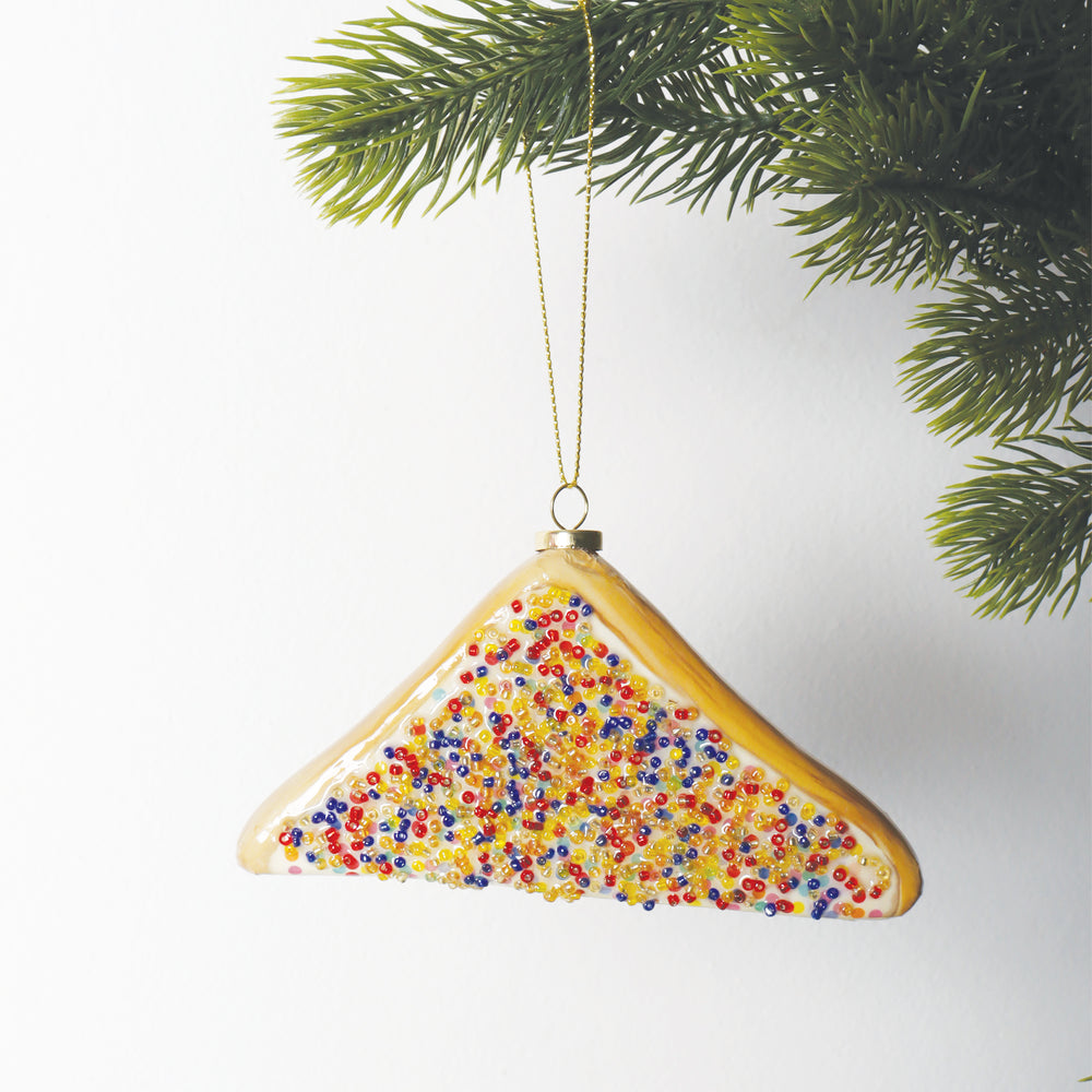 3D Bauble Fairy Bread Half