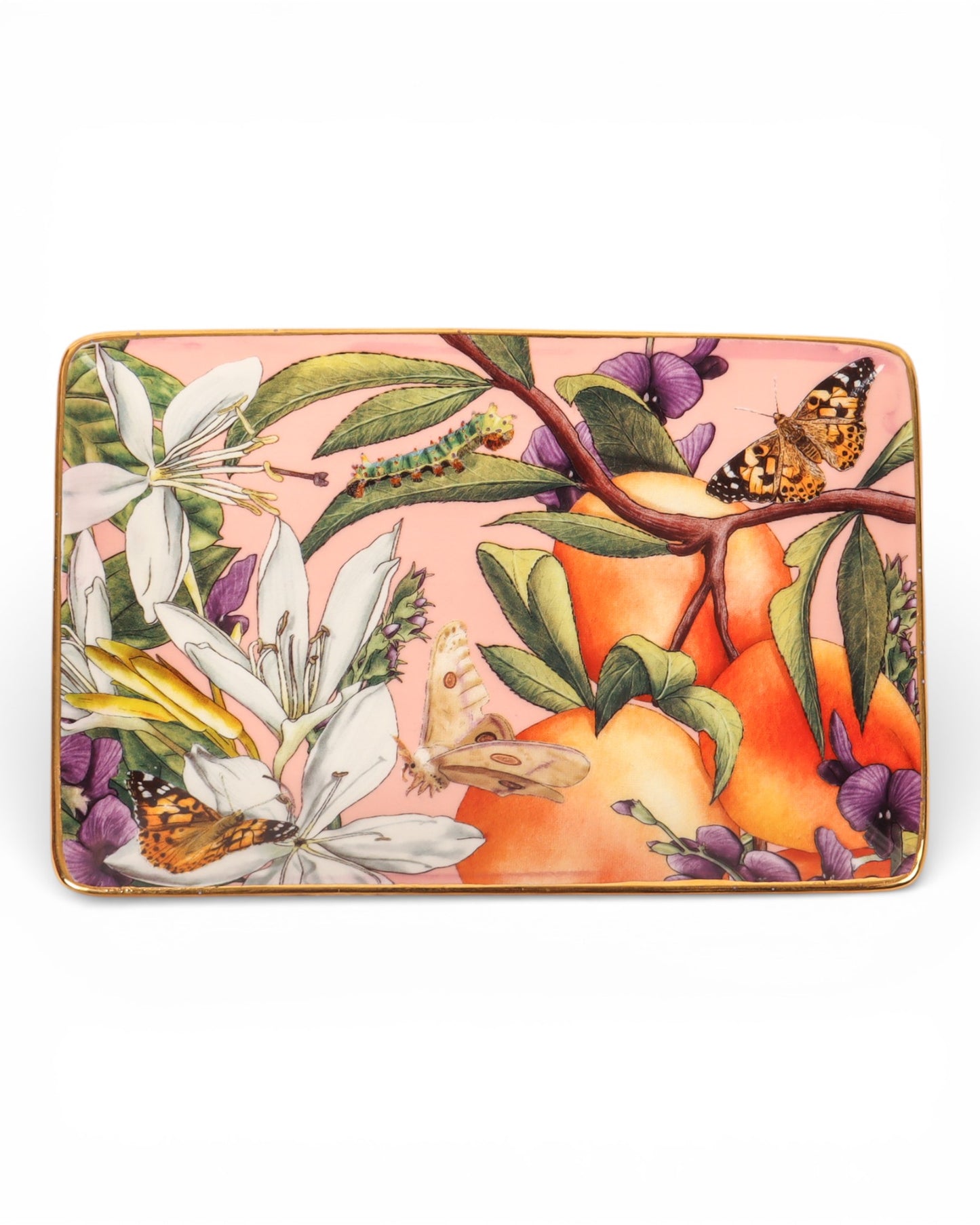 Rectangle Trinket Tray Bountiful Harvest