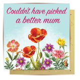Greeting Card Mum Garden