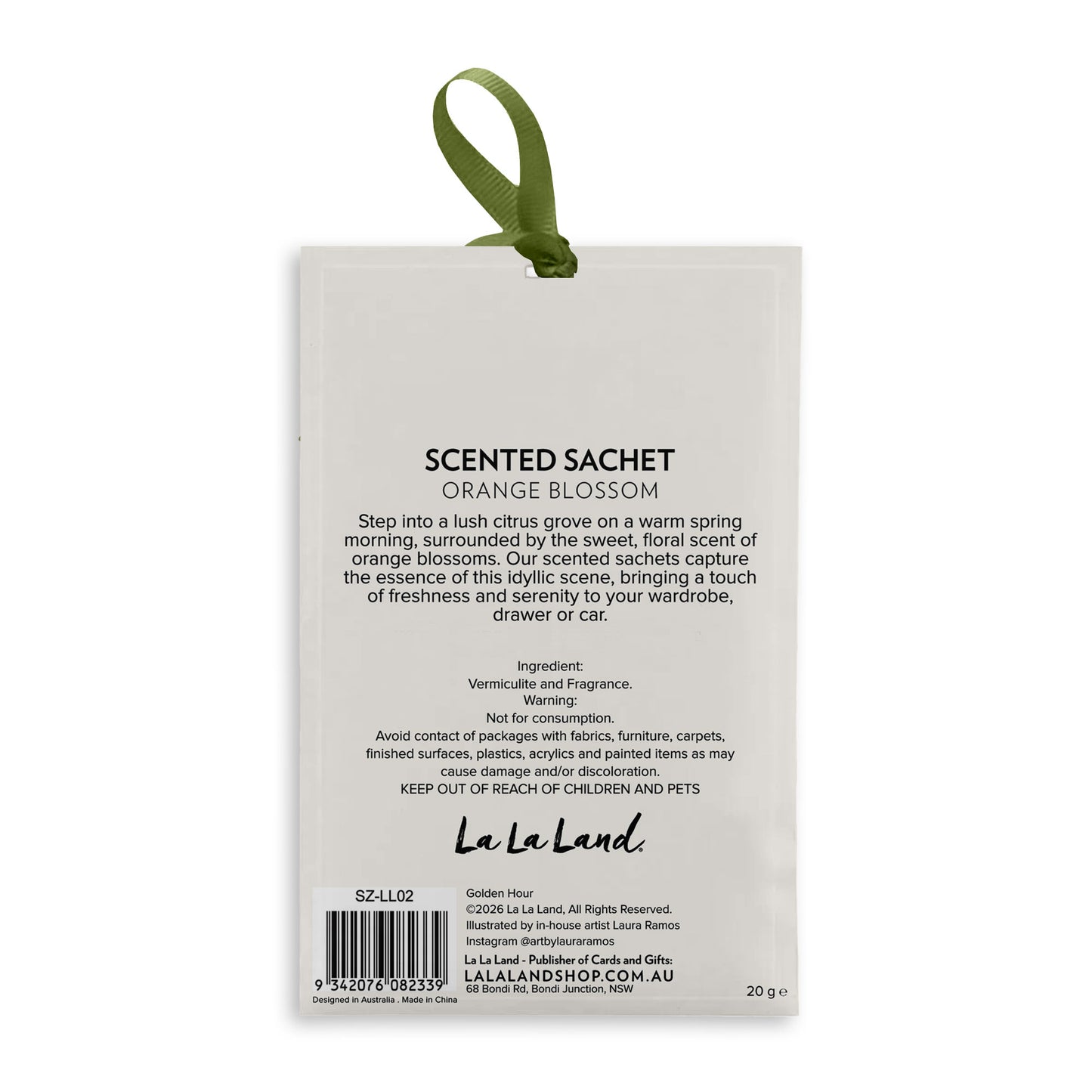 Scented Sachet Golden Hour