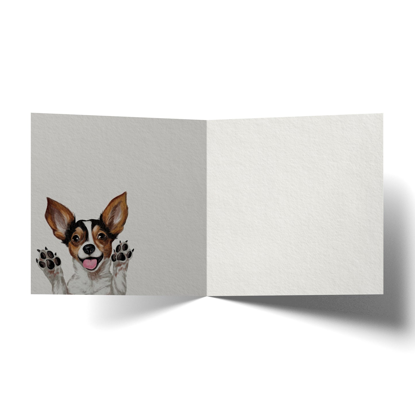 Greeting Card I Love You Dad Puppy
