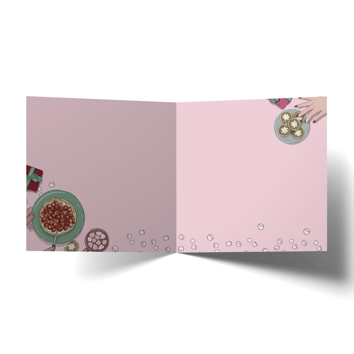 Greeting Card Christmas Calories