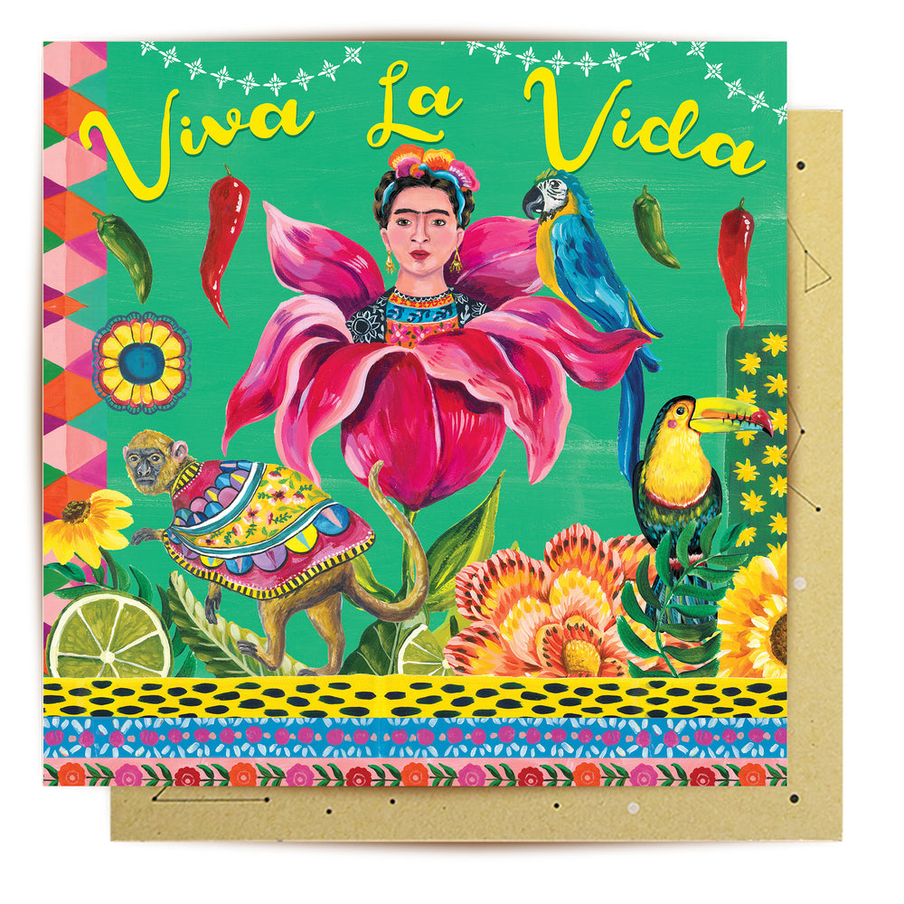 
                      
                        Greeting Card Viva La Vida Fiesta
                      
                    