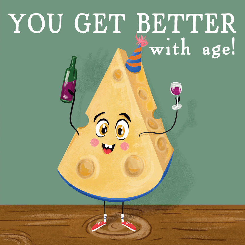 
                      
                        Greeting Card Aged Cheese
                      
                    