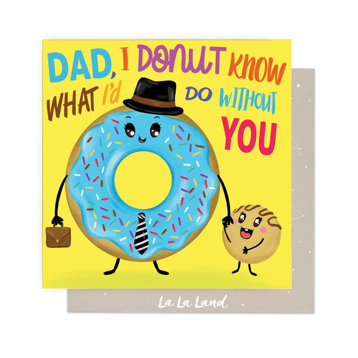 Greeting Card Donut Know Dad