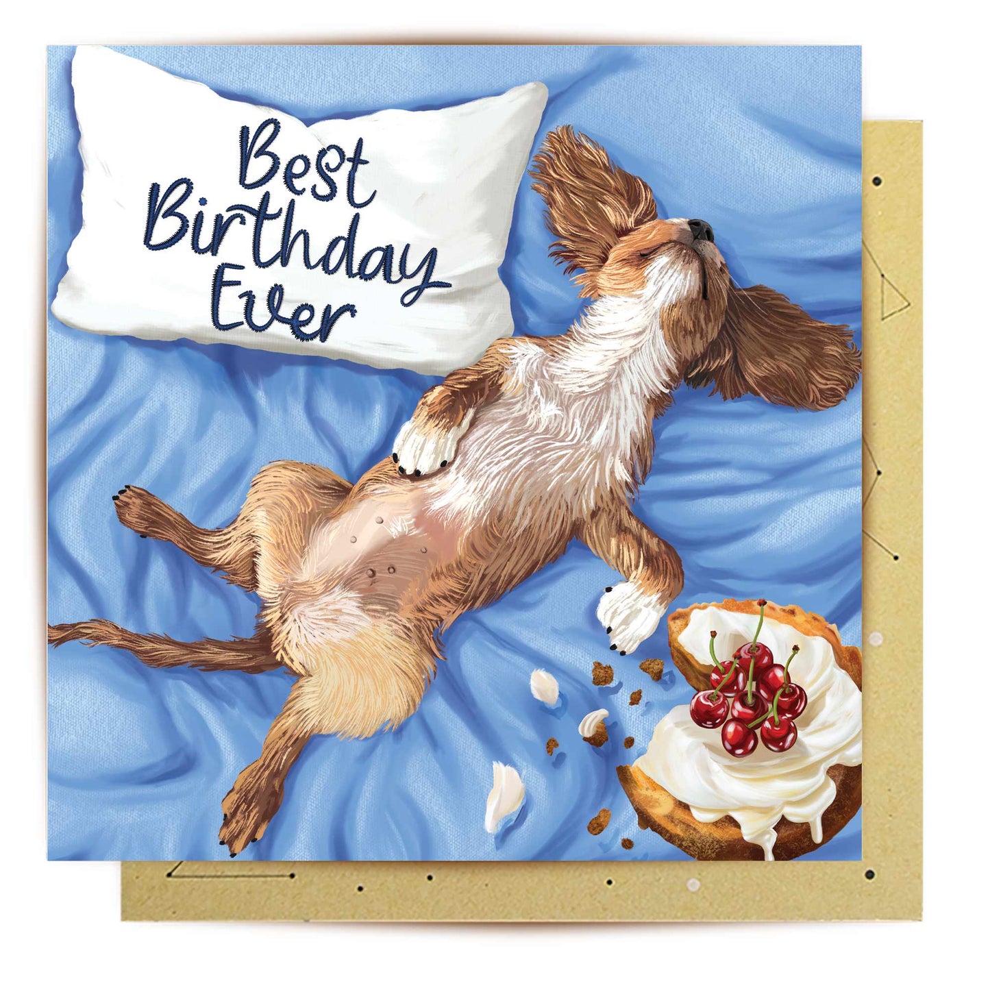 Greeting Card Lazy Best Birthday Ever