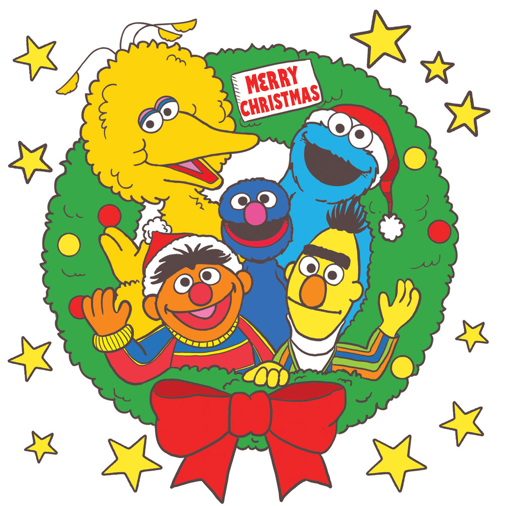 
                      
                        Greeting Card Sesame Street Wreath
                      
                    