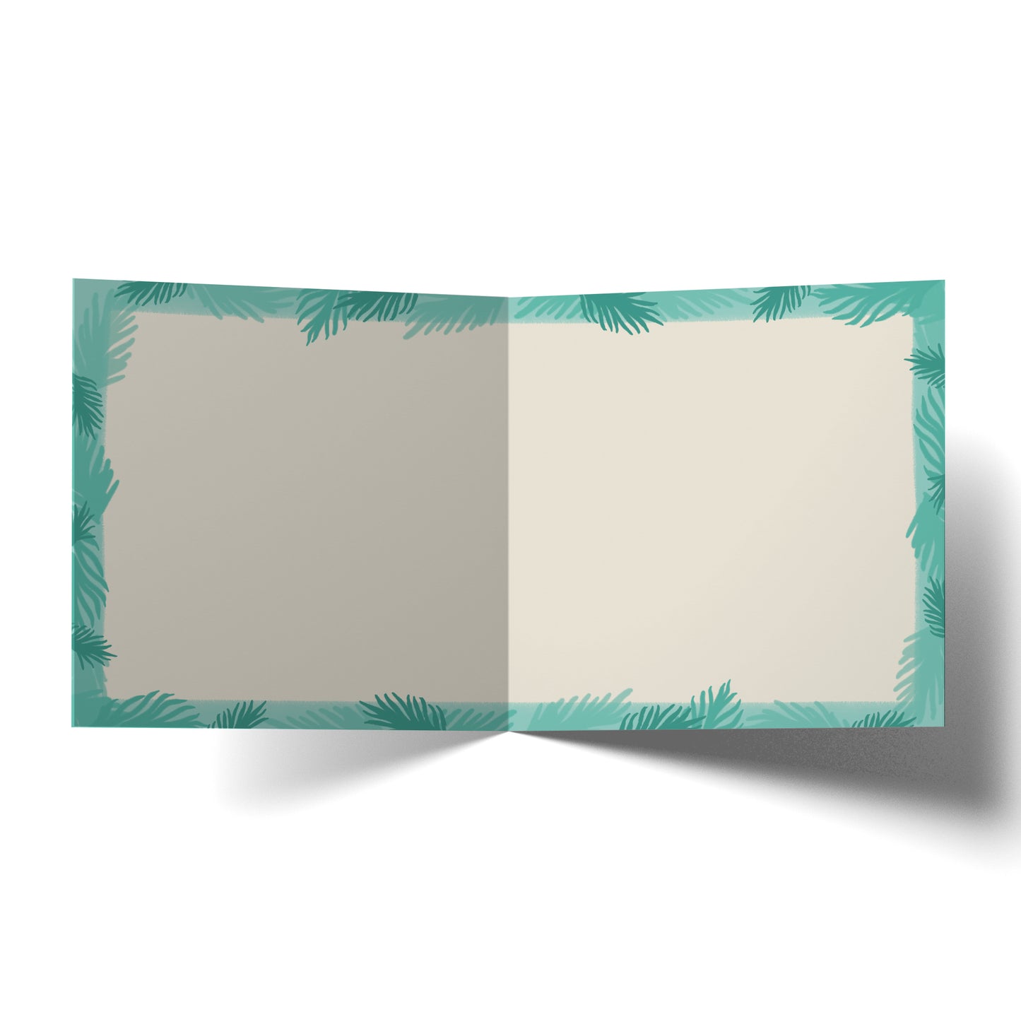 Greeting Card Retro Baubles